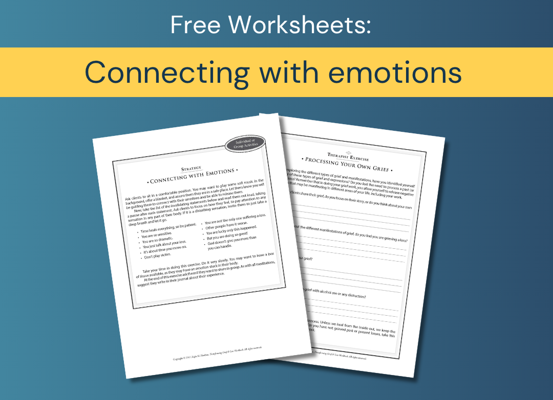 Clinician Connecting With Emotions